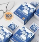 Салфетки антифог от запотевания очков /оптики 100 шт. безворсовые без разводов (SVS) - изображение 3