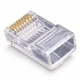 Мережеві конектори RJ45 Cat5e UTP Gear набір 1000 шт для обжиму кабелю витої пари - зображення 4