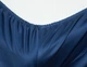 Простыня на резинке Moon&Star Navy Blue Сатин Premium 140х190х25 см (MS-850003949) - изображение 2