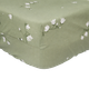 Простыня на резинке Moon&Star Green Bloom Бязь Gold Люкс 80х190х10 см (MS-850002221) - изображение 1