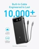 Зовнішній акумулятор (павербанк) Anker PowerCore 20000mAh 87W Black with Built-In USB-C (A1383H11) - изображение 2