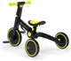 Дитячий триколісний велосипед KinderKraft 4Trike Black/Yellow - зображення 5
