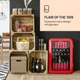 Холодильна шафа-вітрина Klarstein PopLife 115L Red - изображение 6