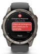 Смарт-годинник Garmin Fenix 8 Pro 47 mm Amoled Titanium with Graphite/Black (010-03198-10/11) - зображення 2