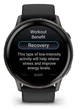 Смарт-годинник Garmin Venu 4 45 mm Slate with Black Silicone Band (010-03014-00) - изображение 4
