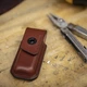 Чехол LEATHERMAN - Medium 4", Ainsworth кожа - изображение 5