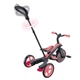Детский 3-колесный велосипед Globber Explorer Trike 4 в 1 розовый, 634-110 - изображение 5