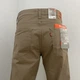 Джинсы мужские Levi's 630 летние стрейч хлопок тонкие 31 хаки - изображение 8