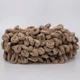 Упаковка Alize Puffy, Молочний трюфель №329, 5шт - плюшева пряжа з петлями 100г/9м, для в'язання руками, пледи та іграшки, упаковка 5 мотків - зображення 3