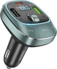 Автомобільний FM модулятор Hoco E76 48Wmax (PD + QC3.0 + 2 USB + TypeC) Grey (36229) - зображення 3