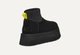 Уггі жіночі UGG Classic Mini Dipper Black 38 Чорні - изображение 2