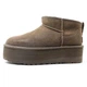 Жіночі Уггі на платформі UGG Ultra Mini Platform Hickory 37 - изображение 3