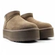 Жіночі Уггі на платформі UGG Ultra Mini Platform Hickory 37 - изображение 4