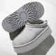 Уггі жіночі UGG Tazz Slipper Platform Light Grey 40 Сірі - зображення 3