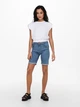Шорти ONLRAIN LIFE MID LONG SHORTS NOOS 15176847 Medium Blue Denim ONLY L Блакитний 15176847MEDIUMBLUEDEN L - изображение 2