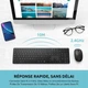 Бездротовий комплект клавіатура і миша 2.4GHz slim тихі кнопки для ПК ноутбука - зображення 8