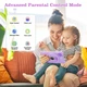 Детский планшет 7 дюймов 32GB Wi-Fi Android противоударный чехол фиолетовый - изображение 2