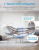 Розумний Wi-Fi вимикач Meross для жалюзі та штор HomeKit Alexa потрібен нуль - зображення 2
