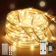 Неоновый шланг 10м 200 LED IP67 водонепроницаемый 8 режимов пульт декоративная подсветка для дома улицы - изображение 1