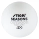 Мячи для настольного тенниса Stiga Seasons, White 12 шт (1110-2810-12) - изображение 1
