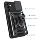 Протиударний броньований чохол із захистом камери для Samsung Galaxy A57 (A576) Armor Case Keysion black - изображение 11