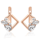 Серьги из красного золота Аура (з4964) - изображение 1