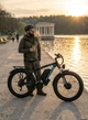 Электровелосипед мощный фетбайк для взрослых велосипед электрический мужской с дисплеем на аккумуляторе с двумя двигателями фарой крыльями fatbike дисковые тормоза амортизация для города села бездорожье Shimano 2000W 48V 23Ah K800 KETELES Черный 73502 - изображение 8
