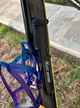 Насос для велосипедів ручний 100 PSI велосипедний міні насос для м'яча надувного матраца кола куль шин велонасос компактний велосипедний насос портативний з кріпленням алюмінієвий з 3 насадками N5566 WEST BIKING Чорний 73574 - зображення 12