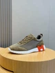 Мужские кроссовки цвета хаки Hermes Bouncing, натуральная кожа, 41 размер - изображение 3