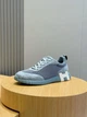 Мужские серые кроссовки Hermes Bouncing, натуральная кожа, 42 размер - изображение 3