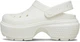 Крокси сабо на платформе Crocs Stomp Clog Chalk 36 - зображення 2