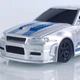 Машинка для дрифта мини Jiabaile Drift Car 1/43 4WD на радиоуправлении с гироскопом Nissan Skyline GTR R34 4302 - изображение 4