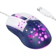 Миша дротова Hoco GM51 Sky Luminous 1200-3600DPI USB 1.5M для ПК/ноутбука RGB-ефекти підсвічування Білий-Синій - изображение 1