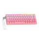 Клавиатура магнитная AULA HERO 68 HE Pink на Black Magnetic Switch - изображение 3