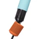 Фен-стайлер для волос Super Hairdryer 1600 Вт 4 насадки Голубой - изображение 6