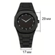 Стильные мужские часы LumerWatch, циферблат с белыми метками - изображение 7