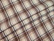 Ткань Коттон рубашечный клетка 65 мм, коричневый на кремовом, пог. м. (к93, 2505083, д37 к1) - изображение 1