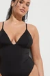 Купальник суцільний з ущільненою чашкою Victoria's Secret 50B/2XL Чорний (142226) - зображення 2