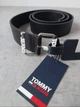 Жіночий шкіряний ремінь Tommy Hilfiger Jeans 105 см чорний - изображение 4