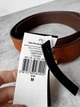 Жіночий двосторонній шкіряний коричневий класичний ремінь Ralph Lauren розмір М - изображение 2