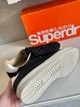 Чоловічі кеди низькі Superdry чорні 41 US8 - зображення 4