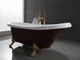 Ванна акриловая Velms Lerida Retro 170х80 см (Red) - изображение 8