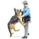Фигурка Bruder Фигурка полицейского с собакой (62150) Bruder 62150 1027903 - изображение 5