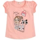 Футболка детская Breeze с девочкой (18735-104G-peach) Breeze 18735-104G-peach 1033592 - изображение 1