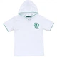 Футболка детская Blueland с капюшоном (12530-122G-white) Blueland 12530-122G-white 1034453 - изображение 1