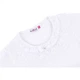 Футболка детская Matilda с коротким рукавом и кружевной оборкой (7134-164G-white) Matilda 7134-164G-white 1032720 - изображение 2