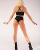 Костюм для pole dance Чорний S - зображення 3