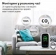 Mini Тестер 3 в 1 якості повітря з CO₂-сенсором , термометром і гігрометром, LED-екран, до 15 годин від аккумулятора. - изображение 4