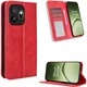 Чохол-книжка Deexe Retro Style для OnePlus 15T - Red - зображення 1