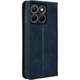 Чохол-книжка Deexe Retro Style для Motorola Edge 70 Fusion - Blue - зображення 6